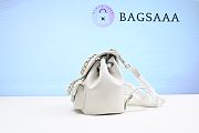 Bagsaaa Chanel Duma Backpack White Lambskin - 18x18x12cm - 4