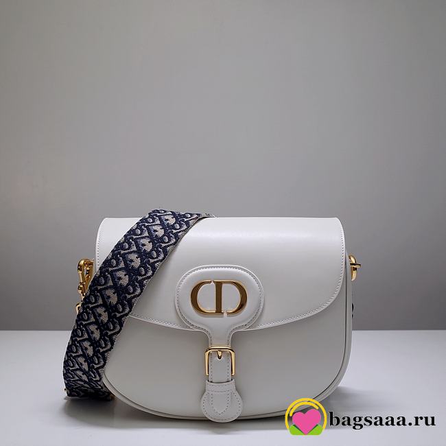 	 Bagsaaa Dior CD Bobby Large White - 27x19.5x8cm - 1