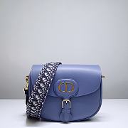 	 Bagsaaa Dior CD Bobby Large Blue - 27x19.5x8cm - 1