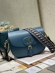 	 Bagsaaa Dior CD Bobby Large Dark Blue - 27x19.5x8cm - 3