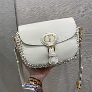 Bagsaaa Dior CD Meidum Bobby Grained Calfskin Leather with Whipstitched Seams - 1