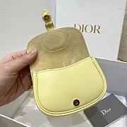 	 Bagsaaa Dior Mini Bobby Yellow - 12*3*9cm - 2