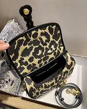 	 Bagsaaa Dior Medium Bobby Leopard Leather - 4