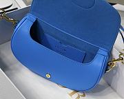 	 Bagsaaa Dior Bobby East-West Bag Blue - 21 x 12 x 5.1 cm - 3
