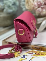 	 Bagsaaa Dior Bobby East-West Bag Hot Pink - 21 x 12 x 5.1 cm - 6