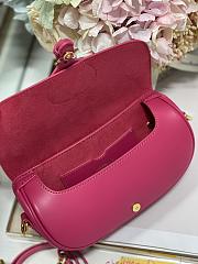 	 Bagsaaa Dior Bobby East-West Bag Hot Pink - 21 x 12 x 5.1 cm - 5
