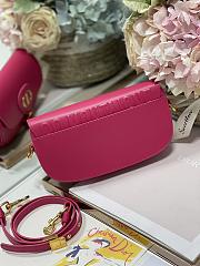 	 Bagsaaa Dior Bobby East-West Bag Hot Pink - 21 x 12 x 5.1 cm - 3