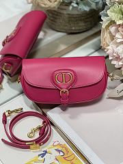 	 Bagsaaa Dior Bobby East-West Bag Hot Pink - 21 x 12 x 5.1 cm - 2