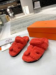 Bagsaaa Hermes Chypre Sandals Orange - 2