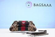 Bagsaaa Gucci Horsebit Chain Small Shoulder Bag - 27*11.5*5cm - 1