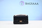 Bagsaaa Chanel flap Bag Quilted 2.55 Reissue Black Bag - 20cm - 1
