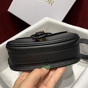 Bagsaaa Dior Small Bobby Grained Calfkskin Black Bag - 5