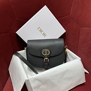 	 Bagsaaa Dior Medium Bobby Grained Calfkskin Black Bag - 1