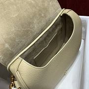 	 Bagsaaa Dior Medium Bobby Grained Calfkskin Beige Bag - 2