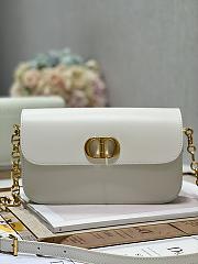 Bagsaaa Dior 30 Montaigne Avenue Bag White Box Calfskin - 22.5 x 12.5 x 6.5 cm - 1