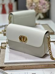 Bagsaaa Dior 30 Montaigne Avenue Bag White Box Calfskin - 22.5 x 12.5 x 6.5 cm - 4