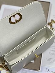 Bagsaaa Dior 30 Montaigne Avenue Bag White Box Calfskin - 22.5 x 12.5 x 6.5 cm - 5