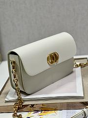 Bagsaaa Dior 30 Montaigne Avenue Bag White Box Calfskin - 22.5 x 12.5 x 6.5 cm - 3