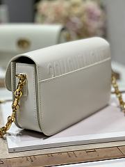 Bagsaaa Dior 30 Montaigne Avenue Bag White Box Calfskin - 22.5 x 12.5 x 6.5 cm - 2