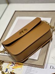 	 Bagsaaa Dior 30 Montaigne Avenue Bag Brown Box Calfskin - 22.5 x 12.5 x 6.5 cm - 3