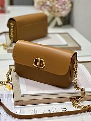 	 Bagsaaa Dior 30 Montaigne Avenue Bag Brown Box Calfskin - 22.5 x 12.5 x 6.5 cm - 2