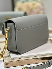 	 Bagsaaa Dior 30 Montaigne Avenue Bag Grey Box Calfskin - 22.5 x 12.5 x 6.5 cm - 6