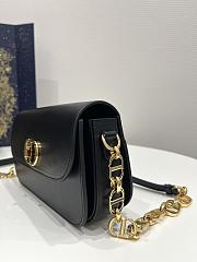 	 Bagsaaa Dior 30 Montaigne Avenue Bag Black Box Calfskin - 22.5 x 12.5 x 6.5 cm - 3