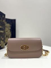 	 Bagsaaa Dior 30 Montaigne Avenue Bag Pink Box Calfskin - 22.5 x 12.5 x 6.5 cm - 1