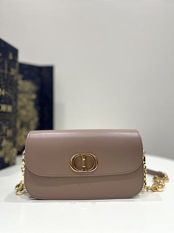 	 Bagsaaa Dior 30 Montaigne Avenue Bag Pink Box Calfskin - 22.5 x 12.5 x 6.5 cm