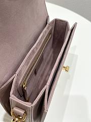 	 Bagsaaa Dior 30 Montaigne Avenue Bag Pink Box Calfskin - 22.5 x 12.5 x 6.5 cm - 3