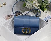 Bagsaaa Dior Montaigne Blue Ombre Bag - 24 x 17 x 8 cm - 1