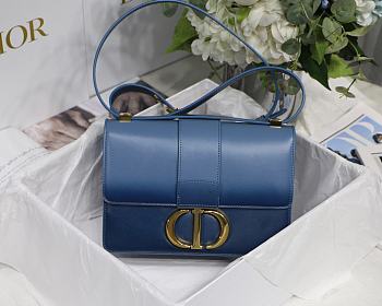 Bagsaaa Dior Montaigne Blue Ombre Bag - 24 x 17 x 8 cm