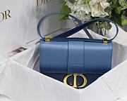 Bagsaaa Dior Montaigne Blue Ombre Bag - 24 x 17 x 8 cm - 5