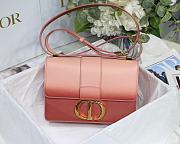 	 Bagsaaa Dior Montaigne Pink Ombre Bag - 24 x 17 x 8 cm - 1