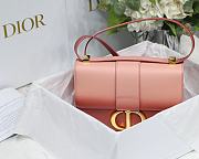 	 Bagsaaa Dior Montaigne Pink Ombre Bag - 24 x 17 x 8 cm - 3