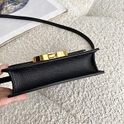 Bagsaaa Dior Mini Montaigne Black Bag - 15x11x4cm - 4