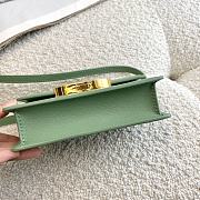 	 Bagsaaa Dior Mini Montaigne Green Bag - 15x11x4cm - 6