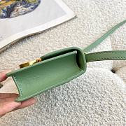 	 Bagsaaa Dior Mini Montaigne Green Bag - 15x11x4cm - 3