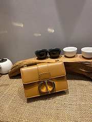 Bagsaaa Dior Mini Montaigne Brown Bag - 15x11x4cm - 1