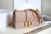 	 Bagsaaa Dior 30 Montaigne Grained Leather Pink - 24x17x8cm - 1