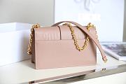 	 Bagsaaa Dior 30 Montaigne Grained Leather Pink - 24x17x8cm - 4