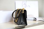 	 Bagsaaa Dior 30 Montaigne Grained Leather Black - 24x17x8cm - 4