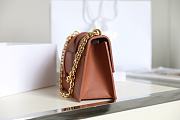 	 Bagsaaa Dior 30 Montaigne Grained Leather Brown - 24x17x8cm - 6