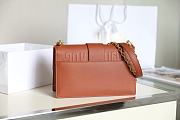 	 Bagsaaa Dior 30 Montaigne Grained Leather Brown - 24x17x8cm - 5