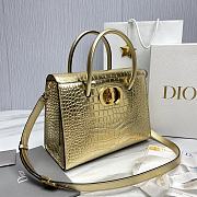Bagsaaa Dior St Honore Gold Crocodile 30x22.5x16 - 4