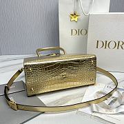 Bagsaaa Dior St Honore Gold Crocodile 30x22.5x16 - 3