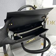 	 Bagsaaa Dior St Honore Black Crocodile 30x22.5x16 - 3