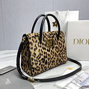 	 Bagsaaa Dior St Honore Leopard Leather 30x22.5x16 - 5