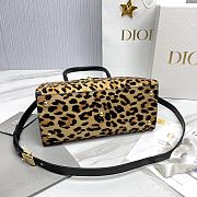 	 Bagsaaa Dior St Honore Leopard Leather 30x22.5x16 - 4