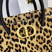 	 Bagsaaa Dior St Honore Leopard Leather 30x22.5x16 - 3
